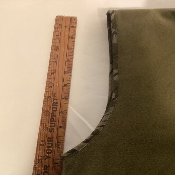 Gamekeeper Mens fleece Vest with camouflage trim size Large - Picture 9 of 11